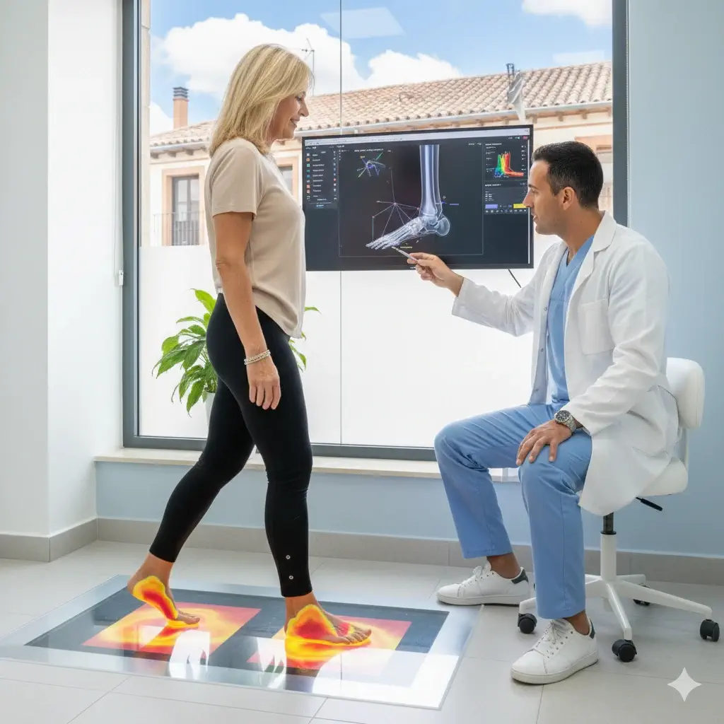 Análisis de la pisada en Clínica Remedios Colmenar